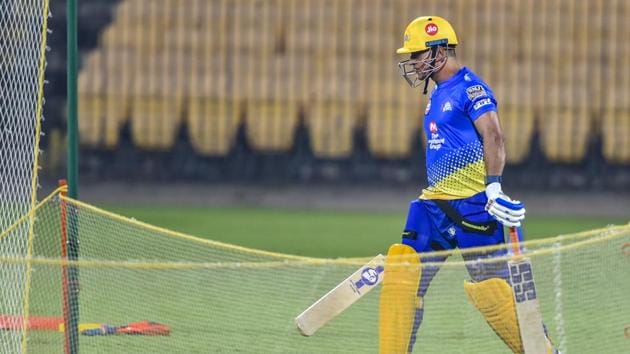 Chennai: CSK Skipper MS Dhoni during the practice session of the upcoming IPL 2020 at MAC Stadium, in Chennai, Monday, March 2, 2020. (PTI Photo/R Senthil Kumar)(PTI02-03-2020_000187B)(PTI) Chennai: CSK Skipper MS Dhoni during the practice session of the upcoming IPL 2020 at MAC Stadium, in Chennai, Monday, March 2, 2020. (PTI Photo/R Senthil Kumar)(PTI02-03-2020_000187B)(PTI)