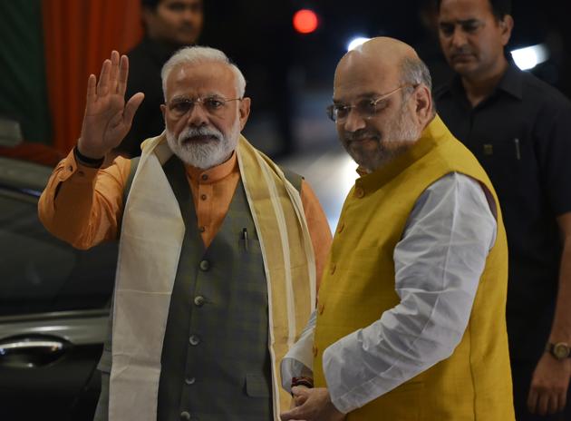 In the second term, the Narendra Modi government has pushed key ideological measures. The primary leader responsible for it has been Amit Shah (Vipin Kumat/HT) In the second term, the Narendra Modi government has pushed key ideological measures. The primary leader responsible for it has been Amit Shah (Vipin Kumat/HT)