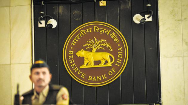 07 February 2018, Mumbai: A Security Personnel Member Stands Guard At The Entrance Of The Reserve Bank Of India Headquarters In Mumbai. Photo by Aniruddha Chowdhury /Mint. 07 February 2018, Mumbai: A Security Personnel Member Stands Guard At The Entrance Of The Reserve Bank Of India Headquarters In Mumbai. Photo by Aniruddha Chowdhury /Mint.