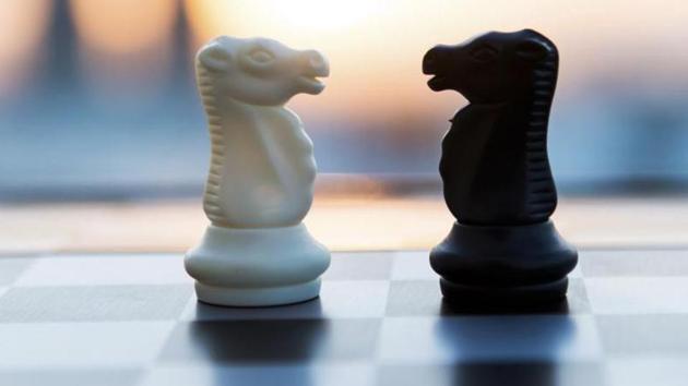 Chess board and pieces in a chess game. (Getty Images/iStockphoto) Chess board and pieces in a chess game. (Getty Images/iStockphoto)
