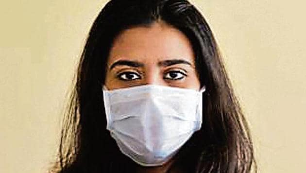 Medha Chakraborty, one of the students (Vipin Kumar/HT Photo) Medha Chakraborty, one of the students (Vipin Kumar/HT Photo)