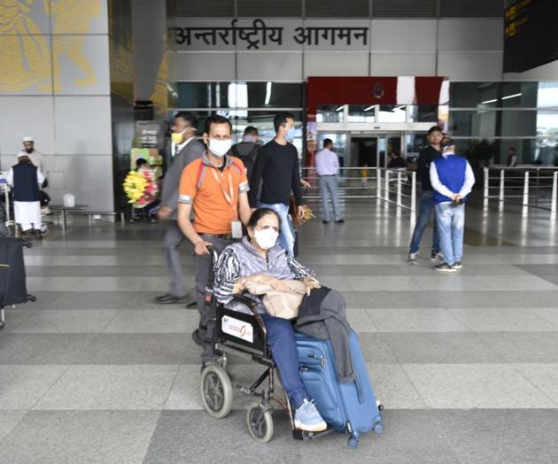 Third batch of Indians stranded in Iran will arrive home at Saturday midnight (HT Photo/Sanjeev Verma) Third batch of Indians stranded in Iran will arrive home at Saturday midnight (HT Photo/Sanjeev Verma)