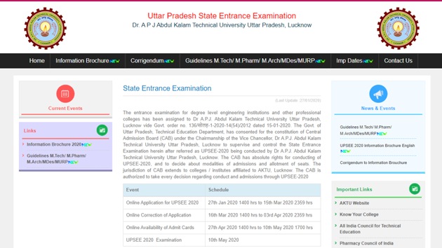 UPSEE 2020 registration process closing soon (UPSEE) UPSEE 2020 registration process closing soon (UPSEE)