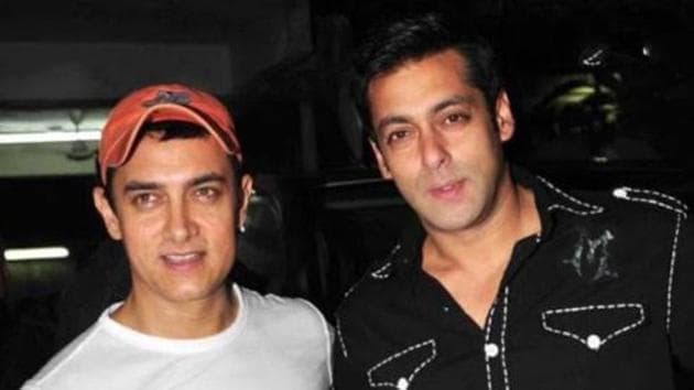 Salman Khan wished Aamir Khan on his birthday on Saturday.