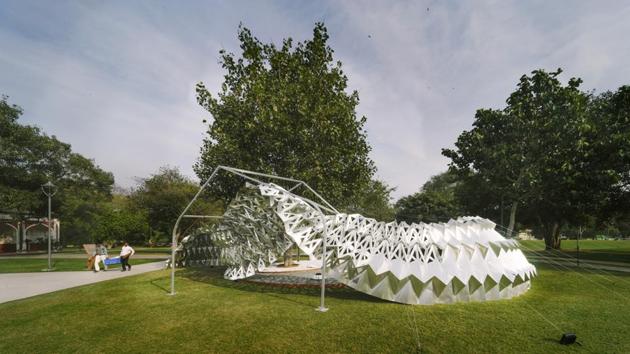 Ankon Mitra is an architect, landscape designer and pioneer of Origami in India. (Sarth Khare and The Gujral Foundation)