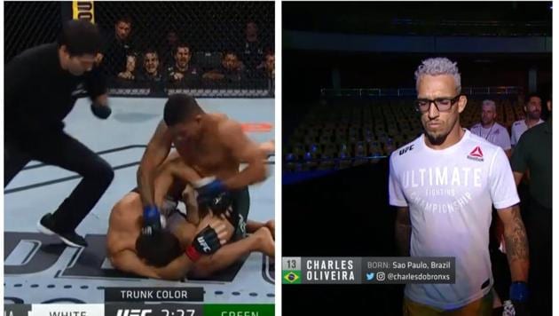UFC Brasilia image grabs. (UFC) UFC Brasilia image grabs. (UFC)