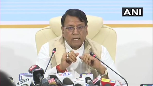 Madhya Pradesh’s Minister for Public Relations P C Sharma said coronavirus is a serious threat and has been declared a pandemic across the world. (ANI) Madhya Pradesh’s Minister for Public Relations P C Sharma said coronavirus is a serious threat and has been declared a pandemic across the world. (ANI)