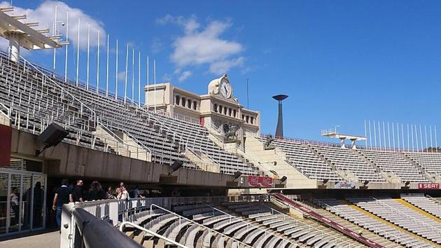 Barcelona Olympic Stadium. (Twitter) Barcelona Olympic Stadium. (Twitter)