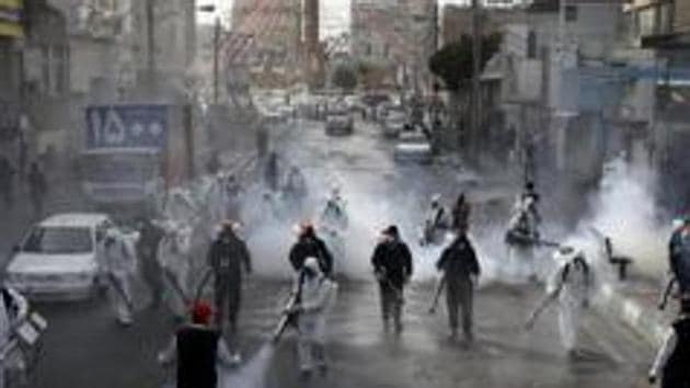 The coronavirus outbreak in Iran is one of the deadliest outside of China, where the disease originated. (AP) The coronavirus outbreak in Iran is one of the deadliest outside of China, where the disease originated. (AP)