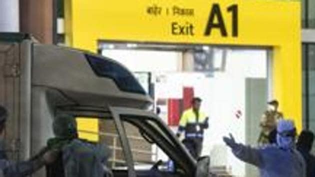 In its revised travel advisory issued on Wednesday, the government said that anyone arriving from seven countries – China, Italy, Iran, Republic of Korea, France, Spain and Germany – shall be quarantined, March 13 onwards. (Pratham Gokhale/HT Photo) In its revised travel advisory issued on Wednesday, the government said that anyone arriving from seven countries – China, Italy, Iran, Republic of Korea, France, Spain and Germany – shall be quarantined, March 13 onwards. (Pratham Gokhale/HT Photo)
