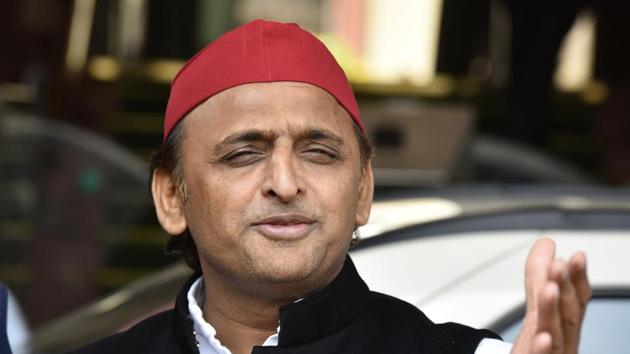 Samajwadi Party MP Akhilesh Yadav during the ongoing Budget Session, in New Delhi. (Sonu Mehta/HT PHOTO) Samajwadi Party MP Akhilesh Yadav during the ongoing Budget Session, in New Delhi. (Sonu Mehta/HT PHOTO)