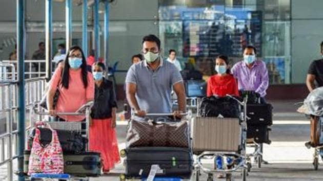Chennai: Passengers wear medical-masks as part of precautionary measures against coronavirus, at Chennai International Airport in Chennai, Friday, Jan. 31, 2020. (PTI Photo) (PTI1_31_2020_000246A) (PTI File Photo) Chennai: Passengers wear medical-masks as part of precautionary measures against coronavirus, at Chennai International Airport in Chennai, Friday, Jan. 31, 2020. (PTI Photo) (PTI1_31_2020_000246A) (PTI File Photo)