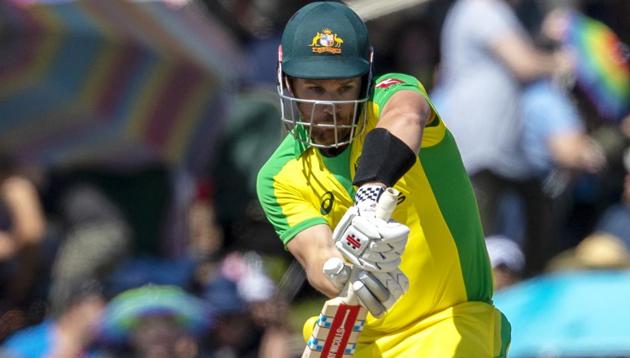 Australia's captain Aaron Finch bats. (AP) Australia's captain Aaron Finch bats. (AP)