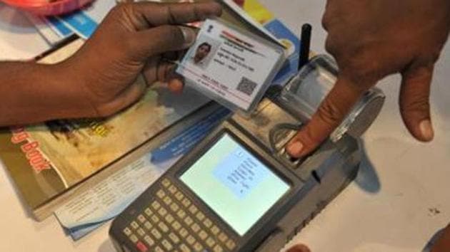 The department had last month said Permanent Account Number (PAN) will become “inoperative” if it is not linked with Aadhaar by this date.(AFP)