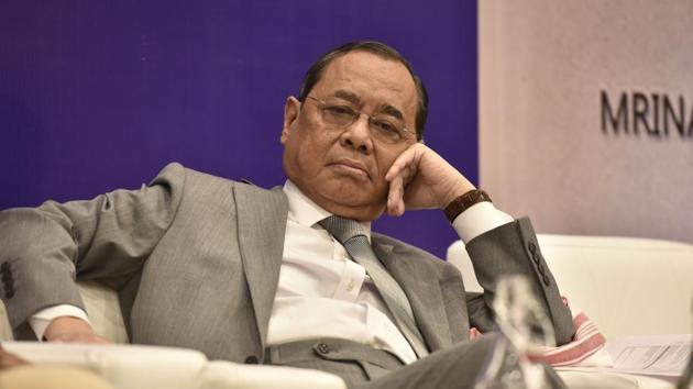 Ranjan Gogoi, who retired on November 17 last year, served as India’s 46th chief justice.(Sanjeev Verma/HT PHOTO)