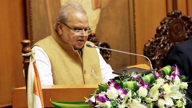 Goa Governor Satya Pal Malik said J-K governors do not have much to do.(ANI Photo)