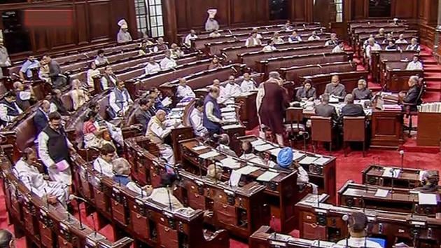 Four Rajya Sabha seats are falling vacant in the state of Gujarat. (PTI) Four Rajya Sabha seats are falling vacant in the state of Gujarat. (PTI)