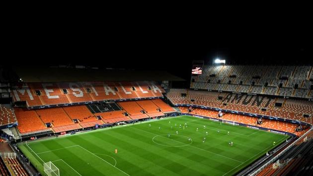 General view in the empty stadium (UEFA) General view in the empty stadium (UEFA)
