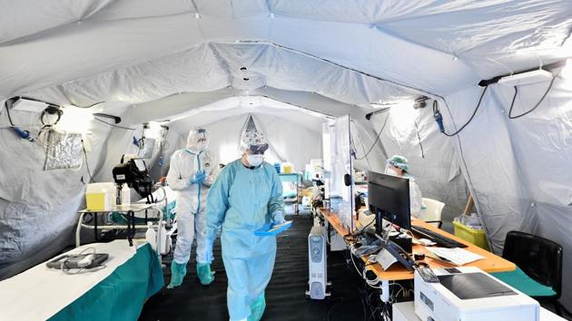 It has not been clear if the infected staff were working in the coronavirus response. (Reuters/ Image for representation)