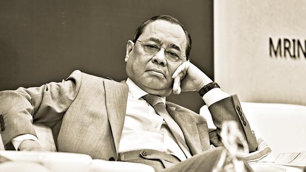 Gogoi’s term saw a significant number of judgments in favour of the executive. The appointment will lead to questions(Sanjeev Verma/HT PHOTO)