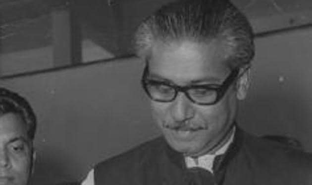 Sheikh Mujibur Rahman served as the first president of Bangladesh and later as the prime minister of Bangladesh. (HT file photo) Sheikh Mujibur Rahman served as the first president of Bangladesh and later as the prime minister of Bangladesh. (HT file photo)