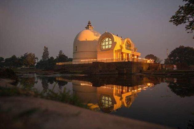 The Mahaparinrvan temple in Kushinagar will remain closed till March 31.(FILE PHOTO)