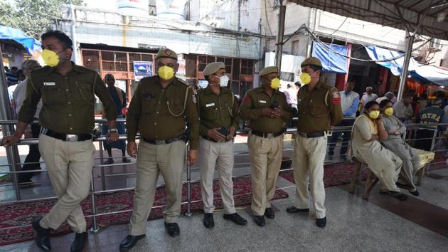 Delhi police announced that they will not be issuing any no-objection certificates (NOC) or permission to any protest, rally or other gatherings in the city till March 31. (Sonu Mehta/HT PHOTO) Delhi police announced that they will not be issuing any no-objection certificates (NOC) or permission to any protest, rally or other gatherings in the city till March 31. (Sonu Mehta/HT PHOTO)