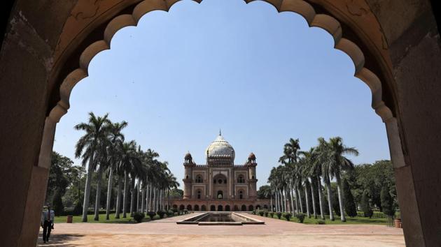 A view of an empty Safdarjung’s Tomb in New Delhi. Indian health authorities are analysing data from more than 1,000 patients who had not travelled to coronavirus-affected regions and were not known to have come into contact with confirmed cases, to determine whether the disease has begun spreading through the country, a senior official from the Indian Council of Medical Research (ICMR) told Reuters. (Adnan Abidi / REUTERS)