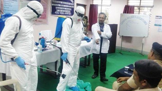 In case of any symptomatic passenger, advise them to visit health help desk, the guidelines said. In case of any symptomatic passenger, advise them to visit health help desk, the guidelines said.