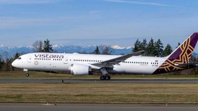With demand expected to fall at least 40-50% in the near term, India’s airlines may initially ground 150 aircraft, the local unit of CAPA said Wednesday. (Photo: @airvistara)
