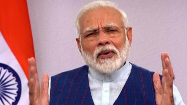Prime Minister Narendra Modi addressed the nation live on desired steps to fight coronavirus on Friday evening. (ANI Photo) Prime Minister Narendra Modi addressed the nation live on desired steps to fight coronavirus on Friday evening. (ANI Photo)