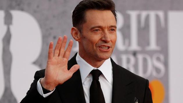 Hugh Jackman arrives for the Brit Awards at the O2 Arena in London. (REUTERS) Hugh Jackman arrives for the Brit Awards at the O2 Arena in London. (REUTERS)