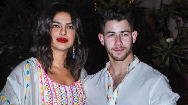 Priyanka Chopra Jonas along with her husband and singer Nick Jonas.(PTI)