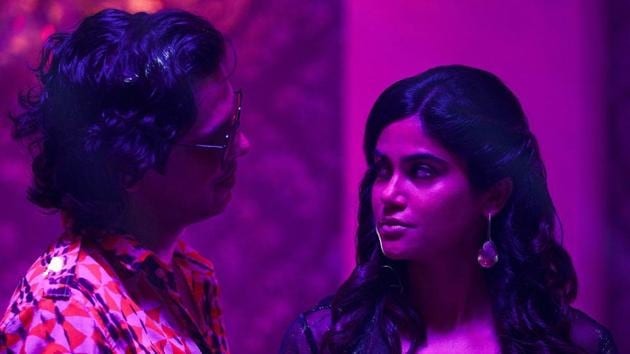 She review: Vijay Varma and Aaditi Pohankar in a still from the new Netflix series.