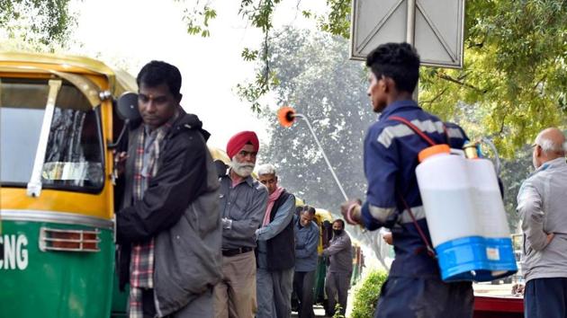 Coronavirus can best be prevented through social distancing measures and mass cooperation says health ministry (HT Photo/Sanjeev Verma) Coronavirus can best be prevented through social distancing measures and mass cooperation says health ministry (HT Photo/Sanjeev Verma)