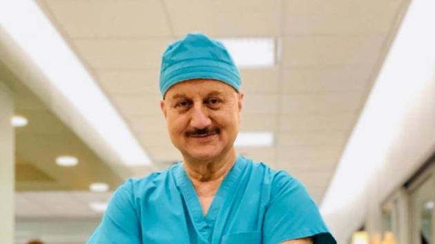 Anupam Kher as Dr Vijay Kapoor in New Amsterdam. Anupam Kher as Dr Vijay Kapoor in New Amsterdam.