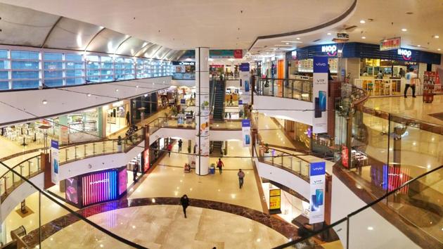 A deserted view of the Select Citiwalk Mall as people keep away due to coronavirus concerns. The decisions, which are in addition to the government’s orders of shutting all educational institutions, weekly markets, cinema halls, gyms, nightclubs and spas, were taken in a meeting chaired by lieutenant governor Anil Baijal to review the preventive measures taken by the city administration against the spread of the virus. (Amal KS / HT Photo) A deserted view of the Select Citiwalk Mall as people keep away due to coronavirus concerns. The decisions, which are in addition to the government’s orders of shutting all educational institutions, weekly markets, cinema halls, gyms, nightclubs and spas, were taken in a meeting chaired by lieutenant governor Anil Baijal to review the preventive measures taken by the city administration against the spread of the virus. (Amal KS / HT Photo)