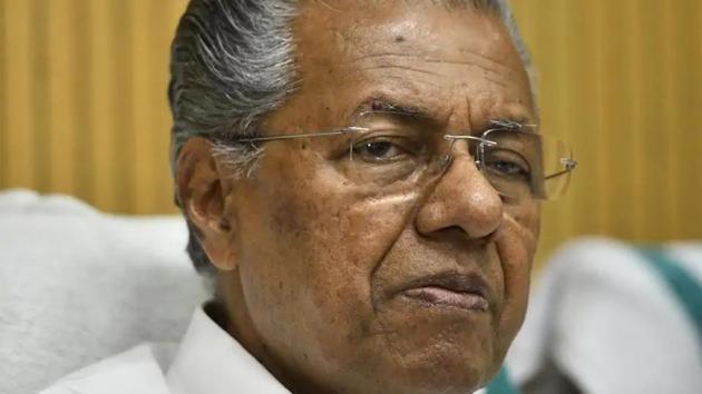 Kerala Chief Minister Pinarayi Vijayan has announced a series of steps to check the spread of coronavirus in the state.(HT File Photo)