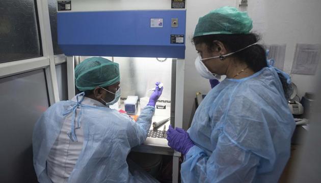 All 51 labs identified are accredited with the National Accreditation Board for Testing and Calibration of Laboratories (NABL), which sets standards to ensure accuracy, and will add to the 72 government laboratories already testing for Covid-19.(Pratham Gokhale/HT photo for representation)