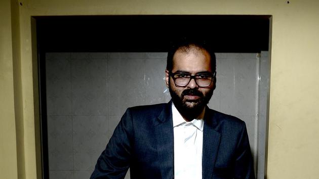 Kunal Kamra was handed a flying ban following an altercation with a journalist.(Abhijit Bhatlekar/Mint)