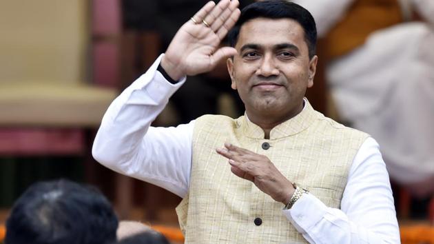 Chief Minister of Goa Pramod Sawant (Ajay Aggarwal/HT photo) Chief Minister of Goa Pramod Sawant (Ajay Aggarwal/HT photo)