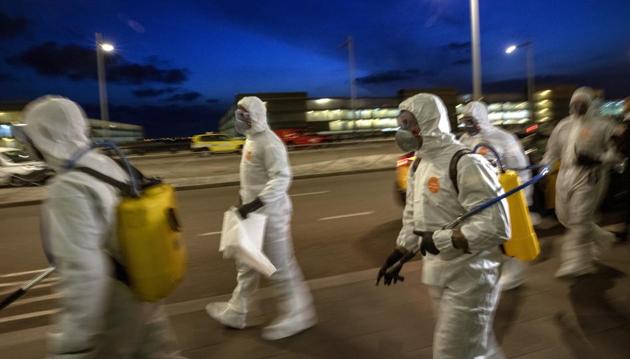 The Union government on Wednesday informed Parliament that 255 Indian citizens were infected by the novel coronavirus disease (Covid-19) in Iran, one of the countries worst hit by the infection. (AP photo) The Union government on Wednesday informed Parliament that 255 Indian citizens were infected by the novel coronavirus disease (Covid-19) in Iran, one of the countries worst hit by the infection. (AP photo)