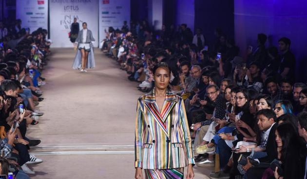 Coronavirus outbreak:The FDCI team asked all designers for their bank details and refunded the money.(Photo: Sarang Gupta/HT)