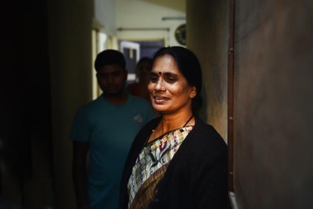 Asha Devi, mother of the 2012 Delhi gang rape victim is seen at her residence after the four convicts were hanged today, at Dwarka, in New Delhi. (Vipin Kumar/HT PHOTO) Asha Devi, mother of the 2012 Delhi gang rape victim is seen at her residence after the four convicts were hanged today, at Dwarka, in New Delhi. (Vipin Kumar/HT PHOTO)