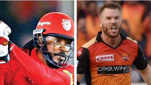 Chris Gayle or David Warner? KXIP, SRH engage in funny banter over who is  'more destructive' opener | Cricket - Hindustan Times