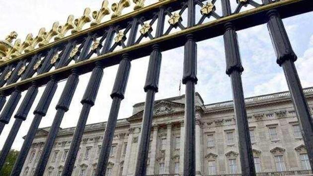 Buckingham Palace is seen through the perimeter fence in central London.(Reuters File Photo)