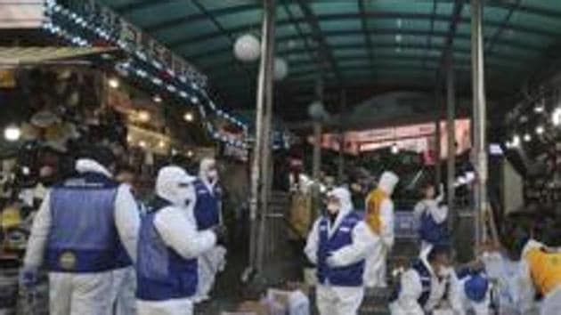 Non-residents will still be allowed to enter Hong Kong from the Chinese mainland, Macau and Taiwan but not if they have been to any other foreign country in the last 14 days. (AP)