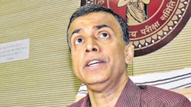 Bihar Board chairman Anand Kishor (HT File)