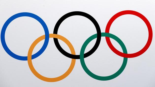 The Olympics rings logo is pictured in Lausanne, Switzerland.(REUTERS)