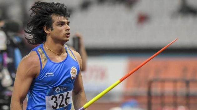 India's Neeraj Chopra(PTI)